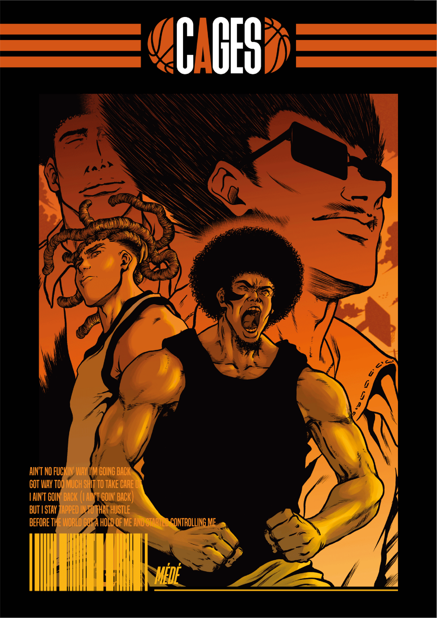 Affiche Rage of Warriors