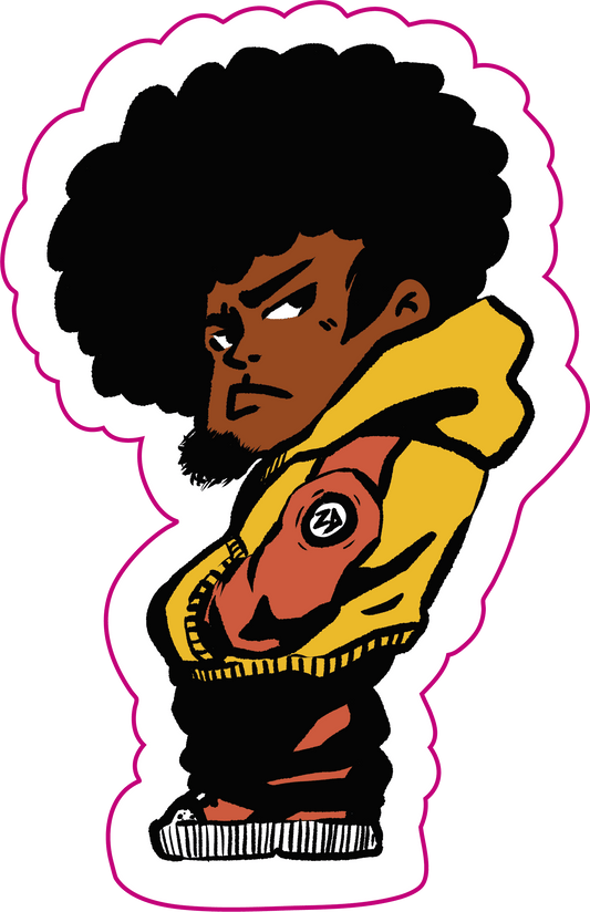 STICKER RACAILLE CHIBI - TIGER