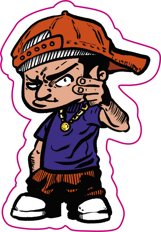 STICKER RACAILLE CHIBI - D-WAYNE LE RICAIN